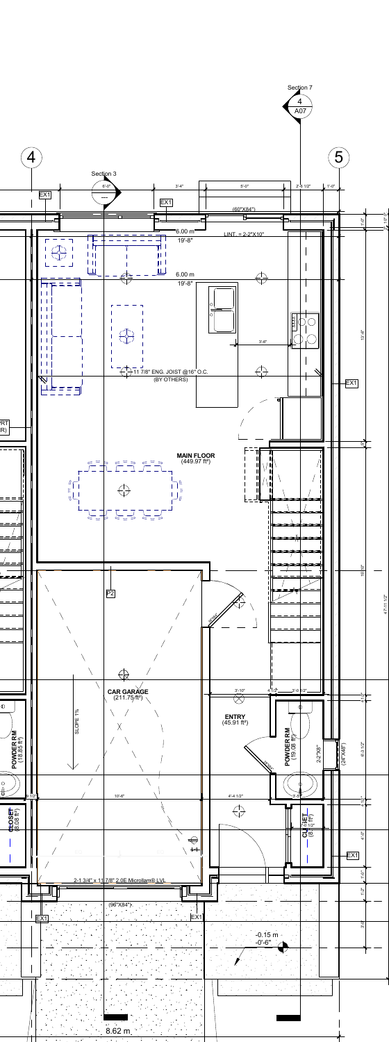 Original Haj Saad main-floor plan crop